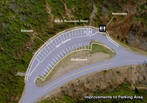 Graveyards parking lot diagram2