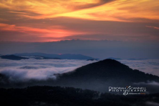 "Dawn on the Blue Ridge Parkway" by Deborah Scannell Photography