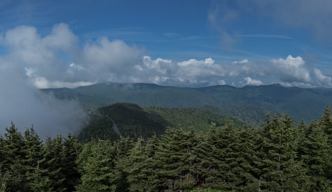"View From Mount Mitchell" by James Charles Smith Photography