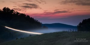 "Thunder Hill Overlook Blue Ridge Parkway" by Jim Ruff