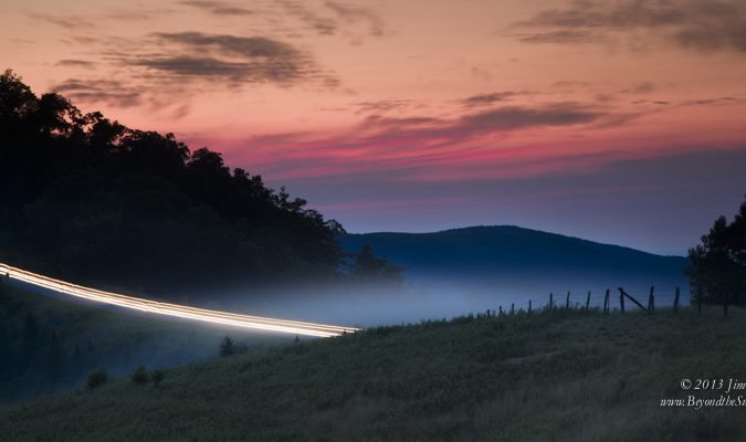 "Thunder Hill Overlook Blue Ridge Parkway" by Jim Ruff