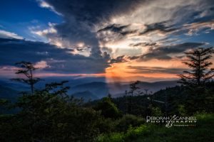 "Waterrock Knob Sunset" by Deborah Scannell Photography