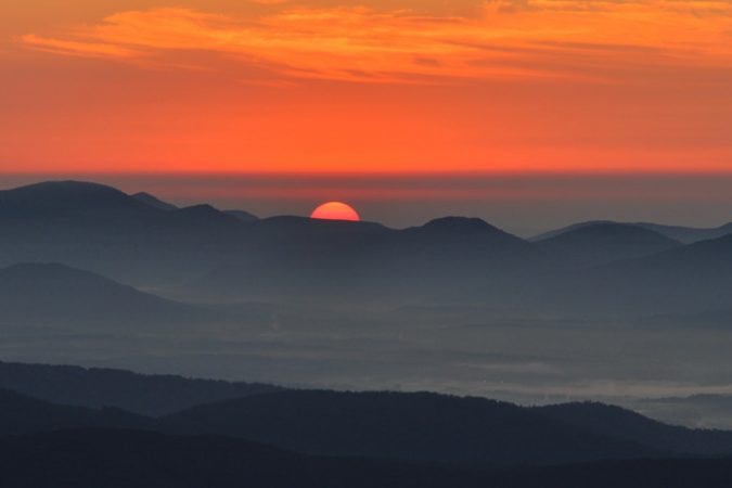 "Buck Spring Gap Overlook, Milepost 407.7" By Jeff Burcher Photography