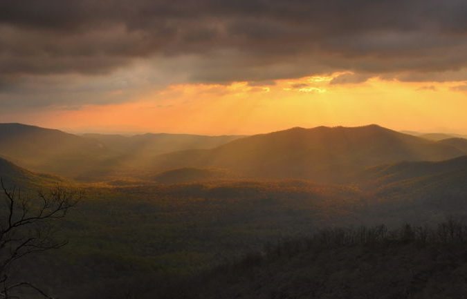 "Pounding Mill Overlook, Milepost 413.2" by Jeff Burcher Photography