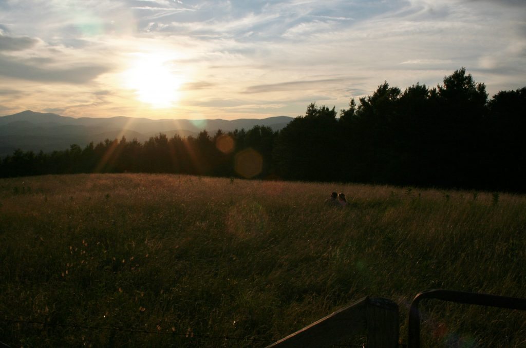 "Sunset Near Jefferson, North Carolina" by Patricia Monica