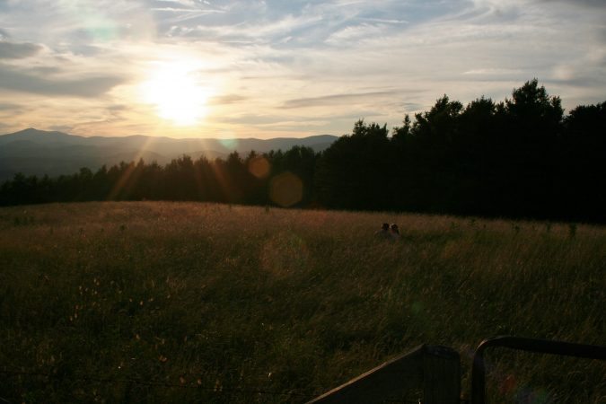"Sunset Near Jefferson, North Carolina" by Patricia Monica