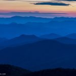 "Cowee Mountain Layers at Twlight" by John MacLean Photography