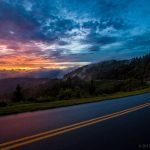 "Sunset at Blue Ridge Parkway Milepost 432" by John MacLean Photography