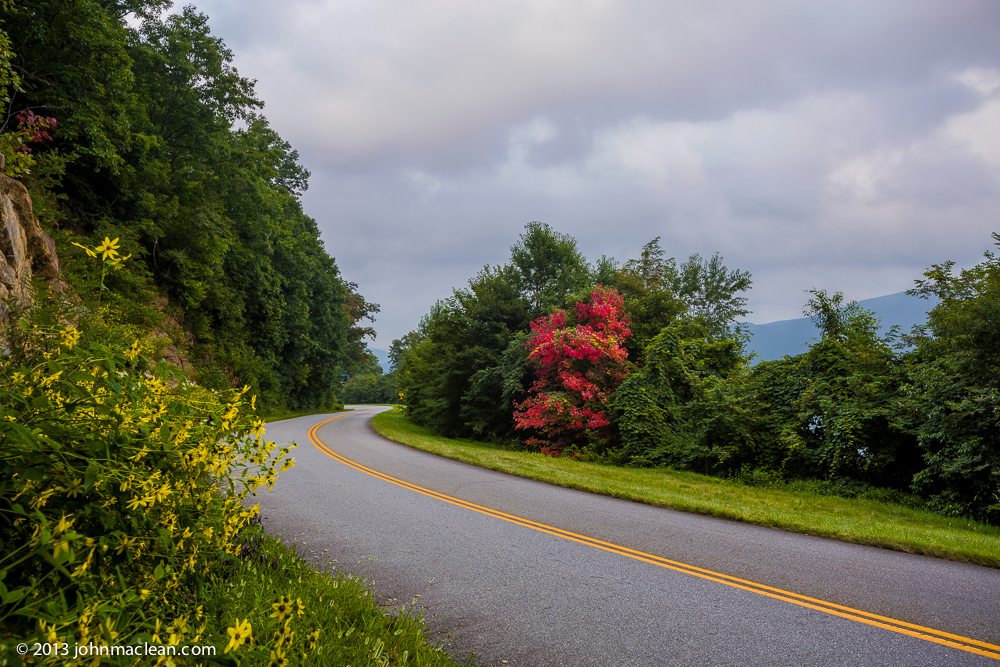 "Cove Field Overlook Blue Ridge Parkway Milepost 439.0" by John MacLean Photography