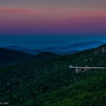 "Linn Cove Viaduct from Rough Ridge Overlook – Milepost 302.8" by John MacLean Photography