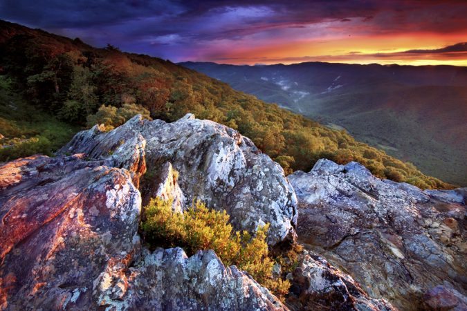 "Ravens Roost, Blue Ridge Parkway Milepost 11" by Brent McGuirt Photography