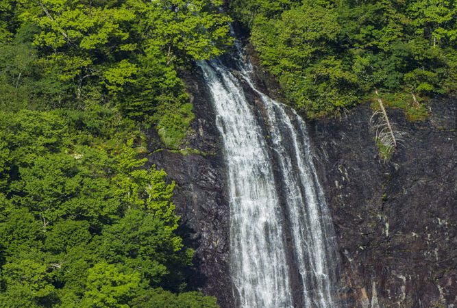 "Glassmine Falls Overlook" by Jim Ruff