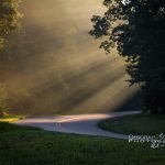 "Light Shafts at Sleepy Gap, Milepost 397.3" by Deborah Scannell Photography