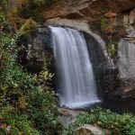 "Looking Glass Falls in Autumn" by Jeff Burcher Photography