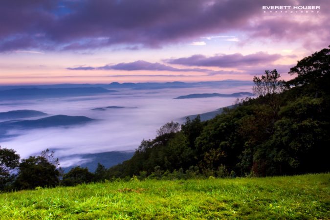 "View Arnold Valley Overlook – Milepost 76"by Everett Houser Photography