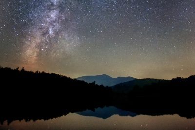 Grandfather Mountain and The Milky Way