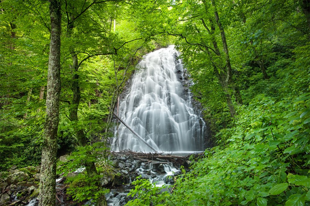 "Crabtree Falls, Blue Ridge Parkway Milepost 338" by Tommy White Photography