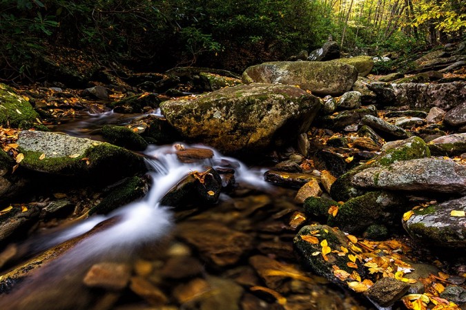 "Boone Fork Creek, Milepost 300" by The Art of Victor Ellison