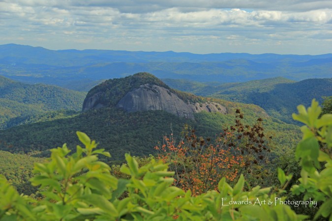 "Looking Glass Rock Overlook, Milepost 417" by Edwards Art & Photography