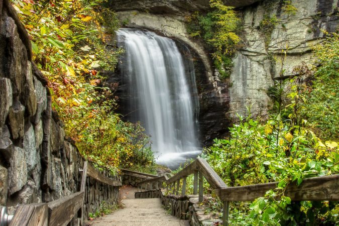 "Stairs to Looking Glass Falls" by Jason Penland Photography