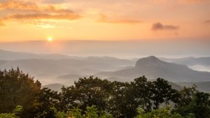 "Looking Glass Rock Overlook, Milepost 417" by Solitary Traveler Photography