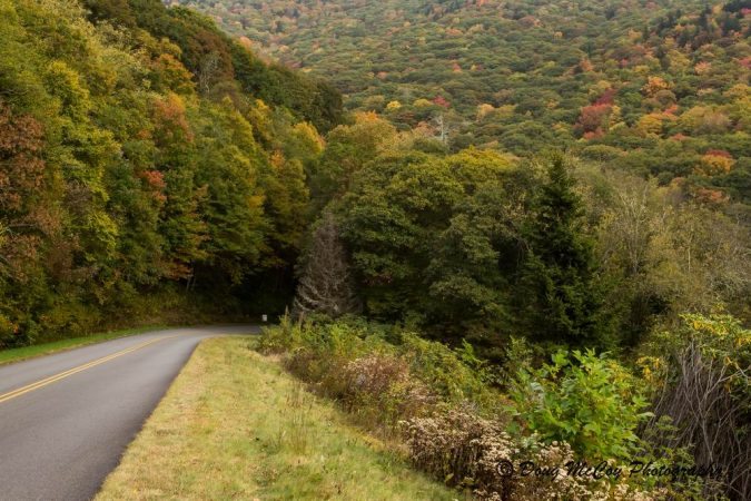 "Autumn Drive on the Parkway, Milepost 445" by Doug McCoy Photography