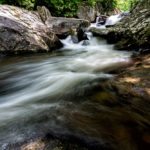 "Cascades on the Boone Fork Trail, Milepost 296" by Victor Ellison