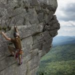 "Climbing Ship Rock, Milepost 303" by Waterfalls of Western North Carolina