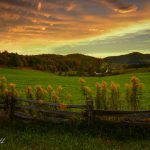 "Farmland near Rocky Knob, Milepost 169" by Richard Hill