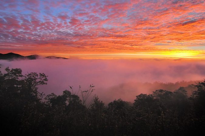 "Pounding Mill Overlook – Milepost 413.2" by Jeff Burcher Photography