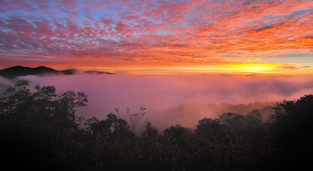 "Pounding Mill Overlook – Milepost 413.2" by Jeff Burcher Photography