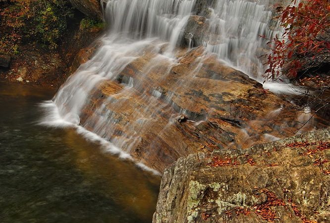 "Graveyard Fields Second Falls" by Jeff Burcher Photography