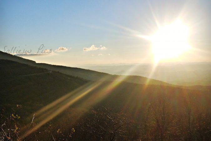 "Wilson Creek Overlook Milepost 303" by Salliejw Pics