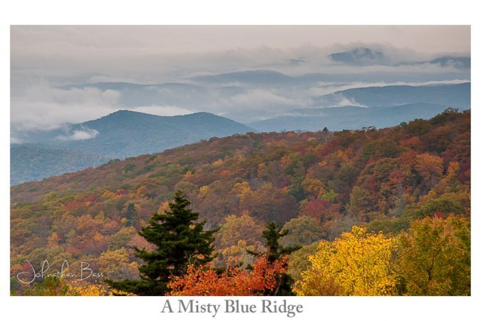 "A Misty Blue Ridge" by Jonathan Bass Photography