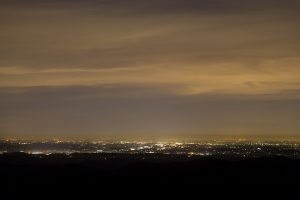 "City Lights from the Viaduct" by Victor Ellison Fine Art Photography