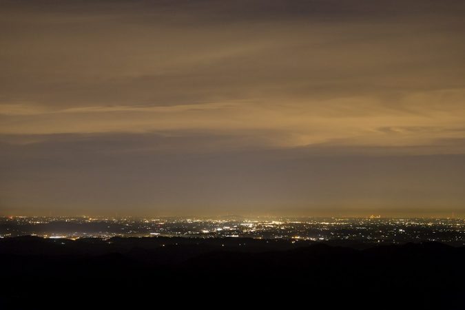 "City Lights from the Viaduct" by Victor Ellison Fine Art Photography