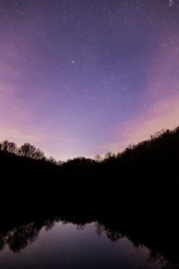 "Stars over Sims Pond" by Victor Ellison Fine Art Photography