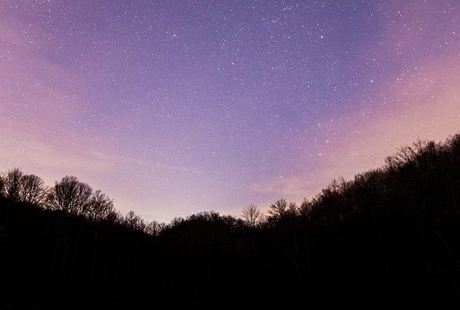 "Stars over Sims Pond" by Victor Ellison Fine Art Photography