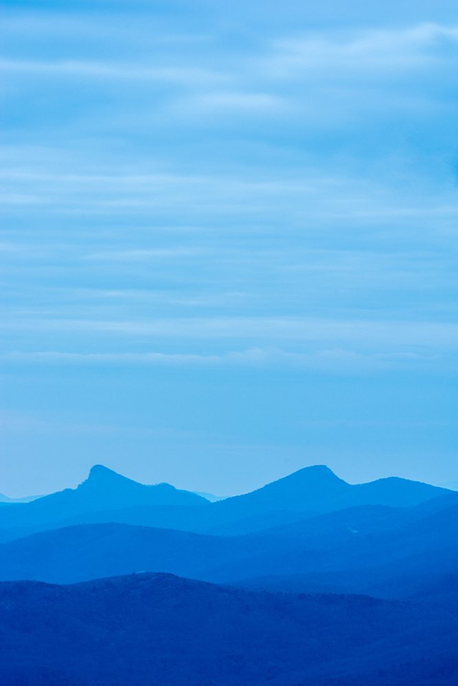 "Blue Winter Ridges" by Victor Ellison Fine Art Photography