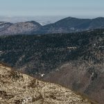 "Aerial View Of Mount Mitchell State Park In Winter" by David Oppenheimer