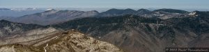 "Aerial View Of Mount Mitchell State Park In Winter" by David Oppenheimer