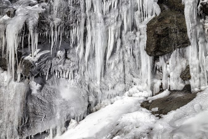 "Ice at Beacon Heights Milepost 305" by Victor Ellison Fine Art Photography