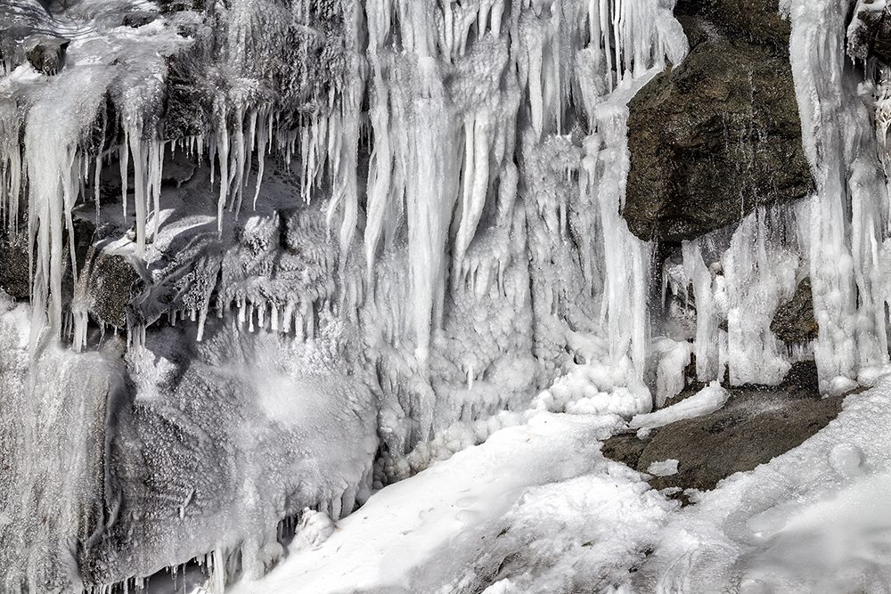 "Ice at Beacon Heights Milepost 305" by Victor Ellison Fine Art Photography