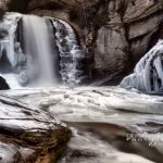 "Ice At Looking Glass Falls" by Deborah Scannell Photography