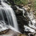 "Wintry View of Soco Falls" by Solitary Traveler Photography