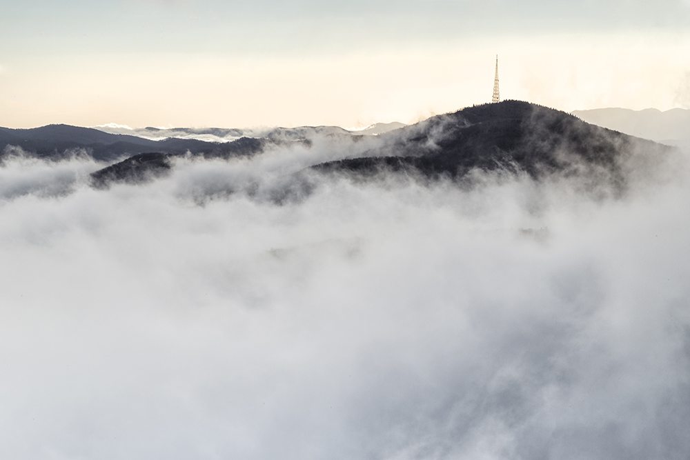 "Rough Ridge Fog" by Victor Ellison Fine Art Photography
