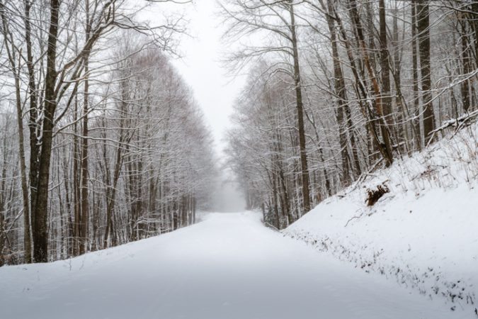 "Snow at Balsam Gap" by Luis Diaz