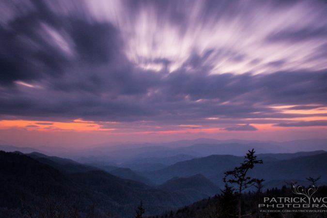 "Waterrock Knob Sunset - Milepost 451" by Patrick Wolfe Photography
