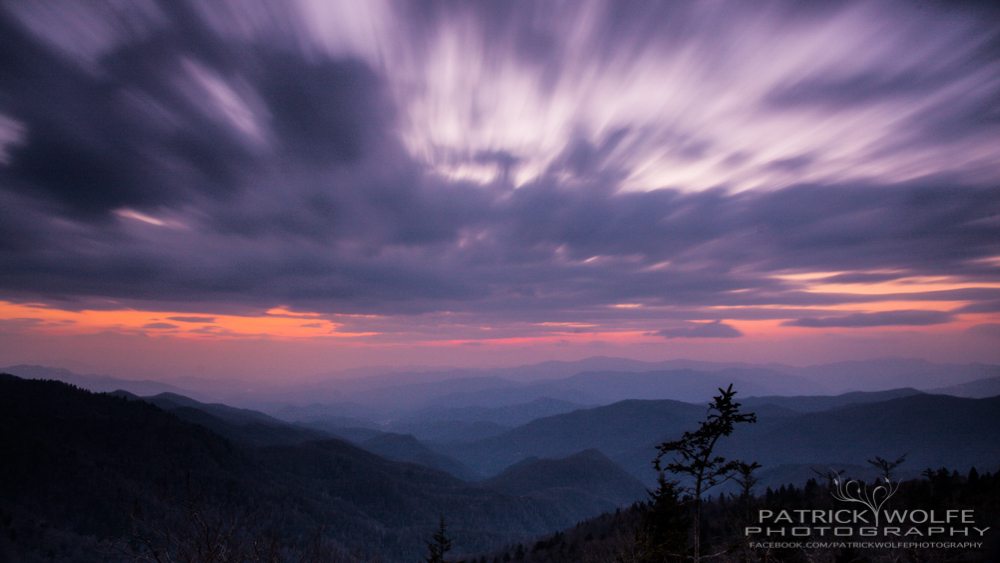 "Waterrock Knob Sunset - Milepost 451" by Patrick Wolfe Photography