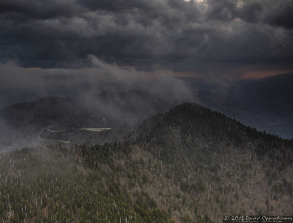 "Waterrock Knob Aerial Photo" by David Oppenheimer